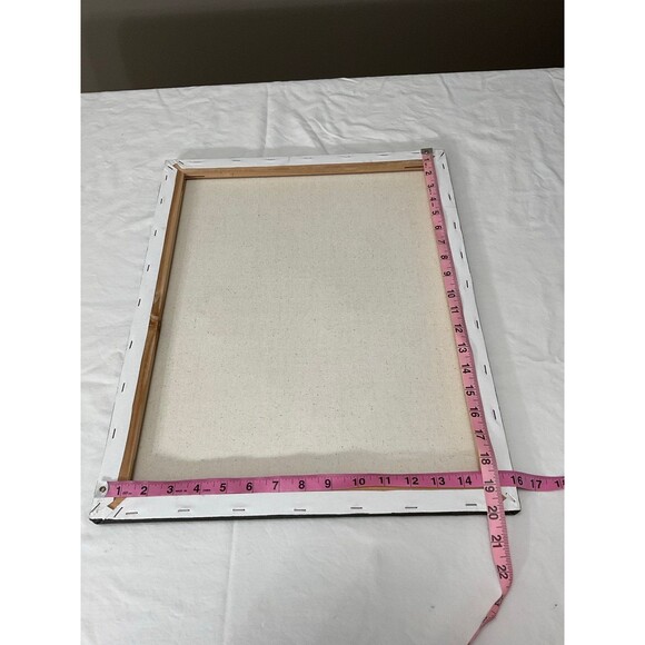 Hand Painted Wall Art Canvas - Picture 2 of 2